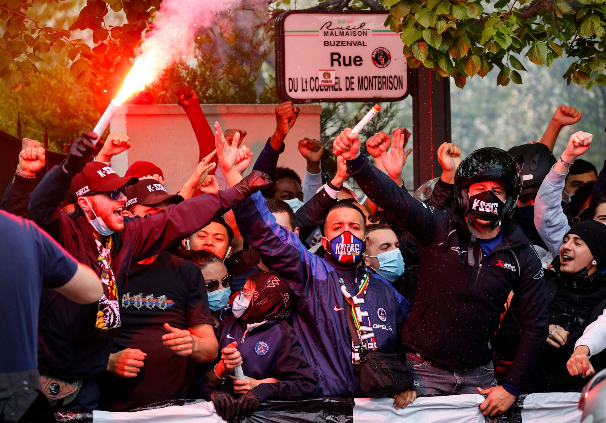 Οι οπαδοί της Παρί