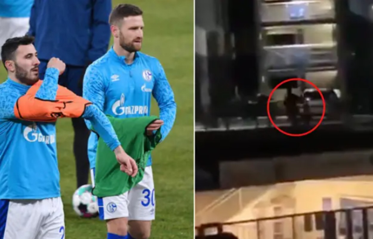 Εξαγριωμένοι οπαδοί της Σάλκε πήραν στο κυνήγι τους παίκτες (vid)