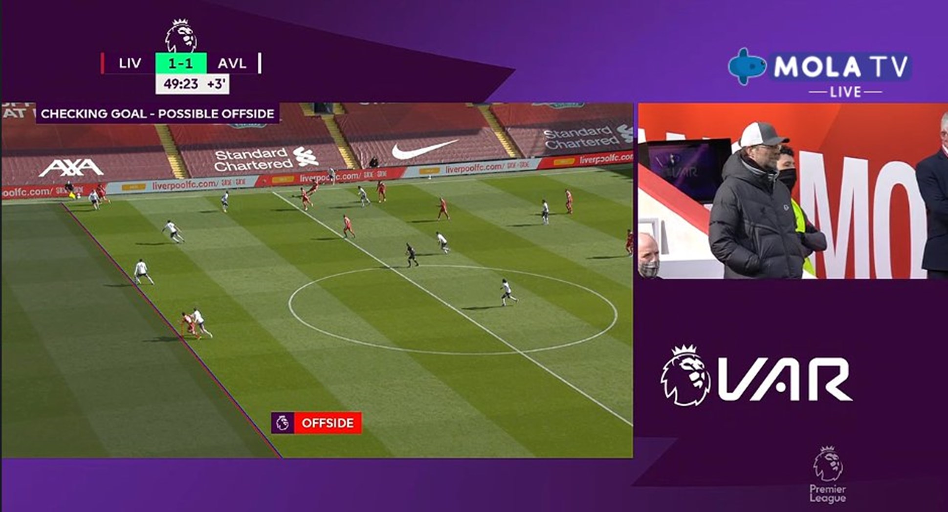 To VAR “νικάει” και πάλι τη Λίβερπουλ! Δεν μέτρησε γκολ για… χιλιοστά! (pic)