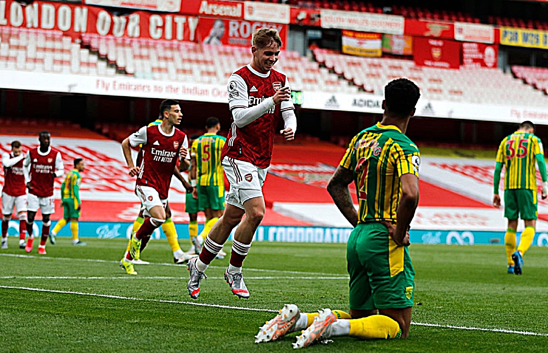 Ο θάνατος της Γουέστ Μπρομ, η ζωή της Άρσεναλ! (vid)