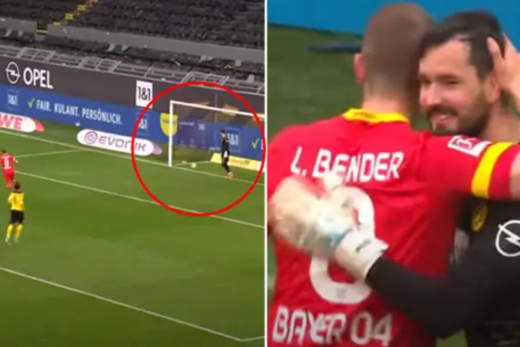 Ο Μπούρκι άφησε τον Μπέντερ να σκοράρει από πέναλτι