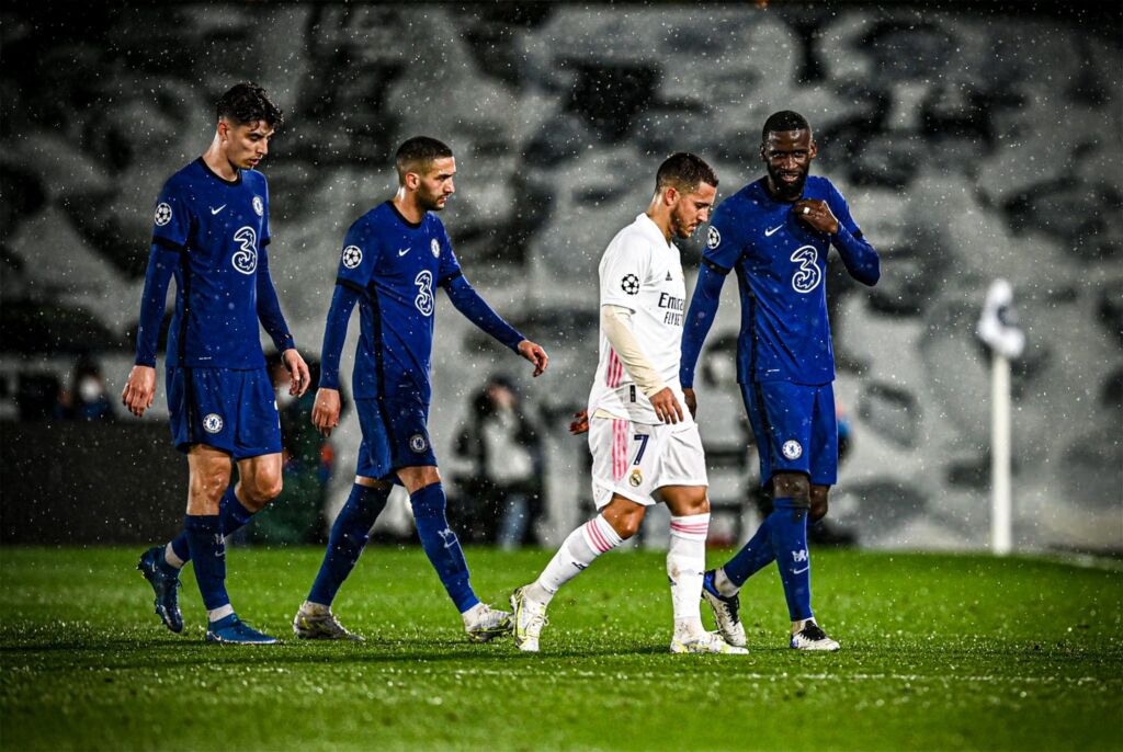 Η Ρεάλ αποκλείστηκε, αλλά ο Αζάρ είναι μέσα στην τρελή χαρά! (pic)