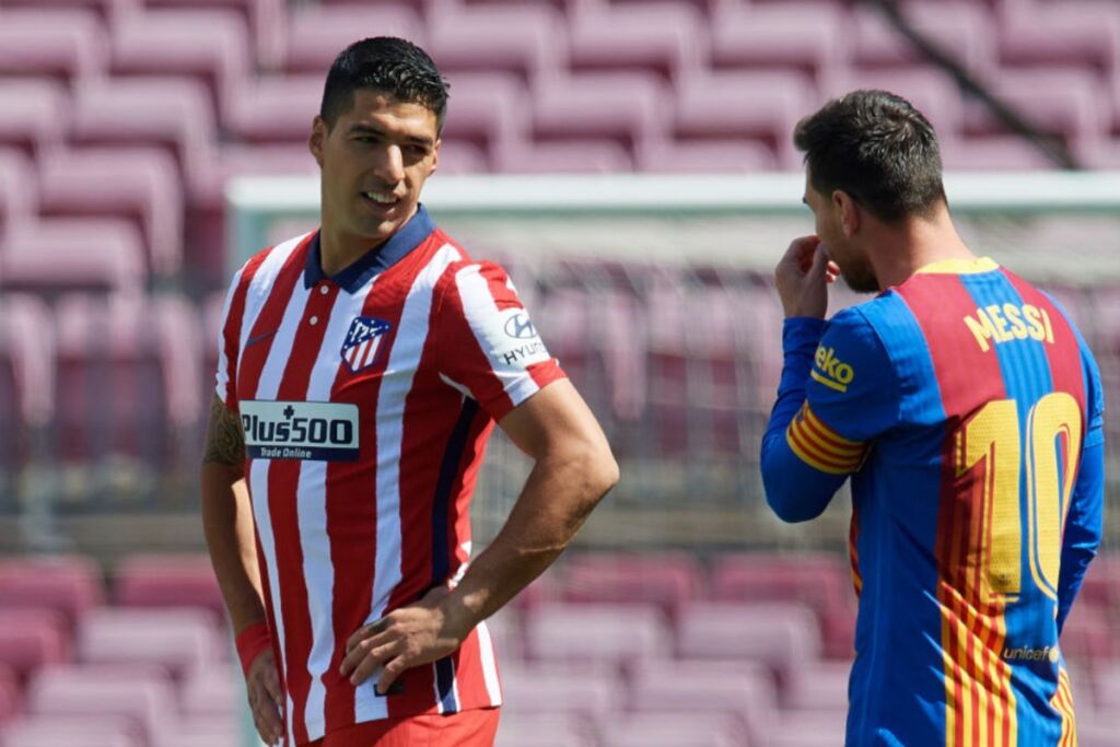 O Μέσι συνάντησε τον Σουάρεζ και του έστειλε μήνυμα τίτλου (pics)