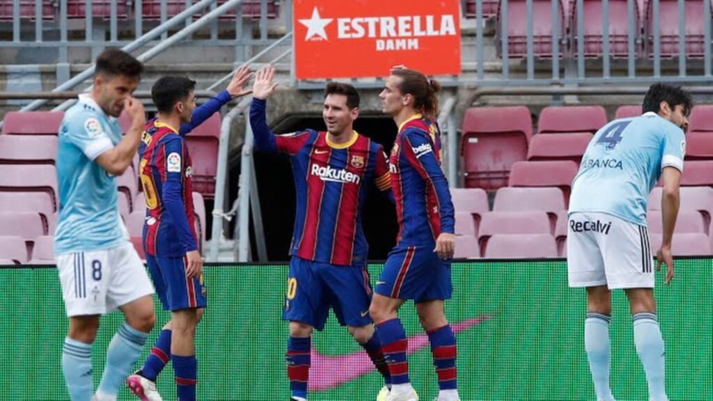 Του… κεφαλιού του Μέσι – Γκολ κόντρα στη Θέλτα (vid)