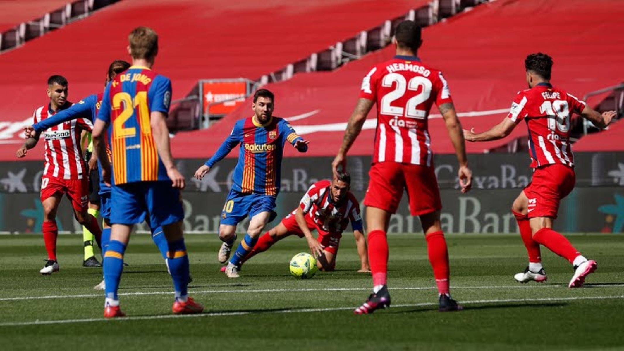 Εκπληκτικό σόλο του Μέσι – Πέρασε έξι παίκτες της Ατλέτικο (vid)