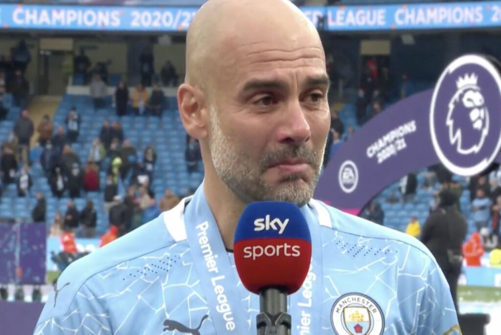 «Έσπασε» ο Γκουαρντιόλα στο αντίο στον Αγκουέρο (vid)