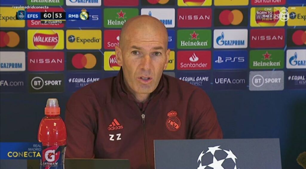 Ζιντάν: «Η δουλειά που κάναμε μας δικαίωσε, όχι η τύχη»