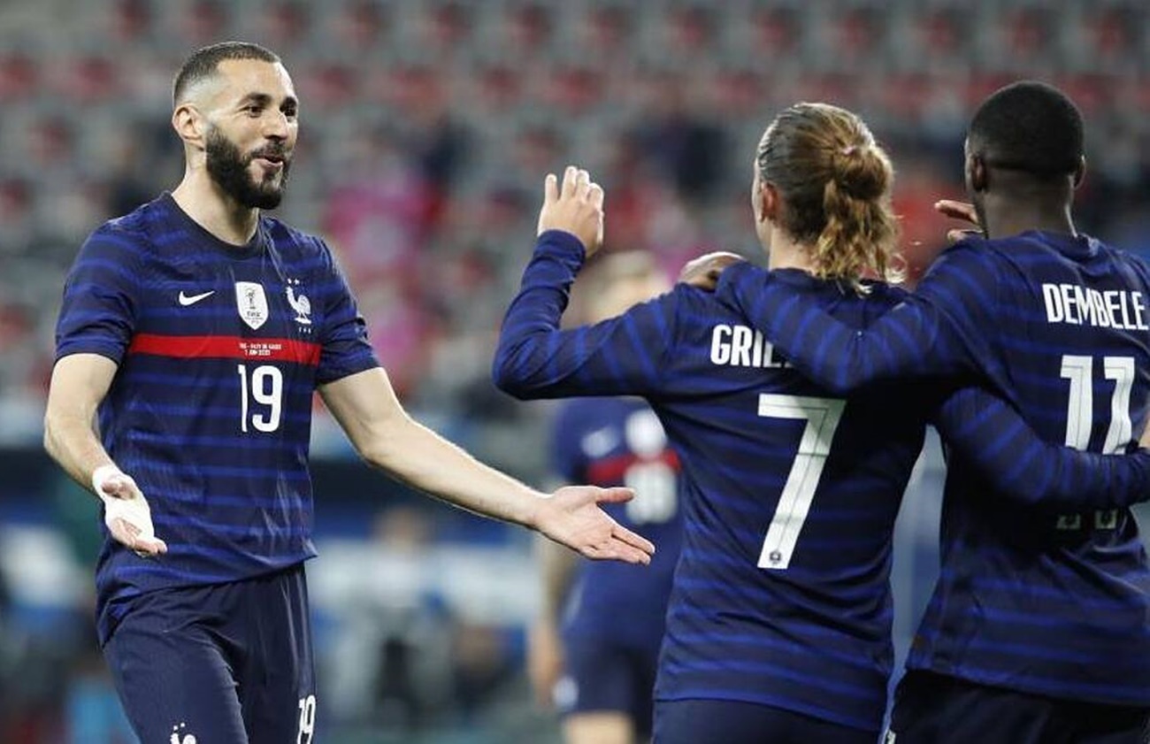 Παίζουν με Γερμανία Μπενζεμά και Γκριεζμάν!