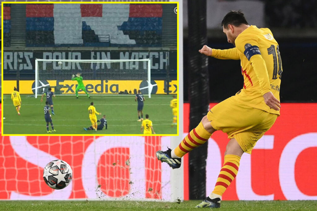 Γκολ της σεζόν στην Μπαρτσελόνα η οβίδα του Μέσι στο Παρίσι! (vid)