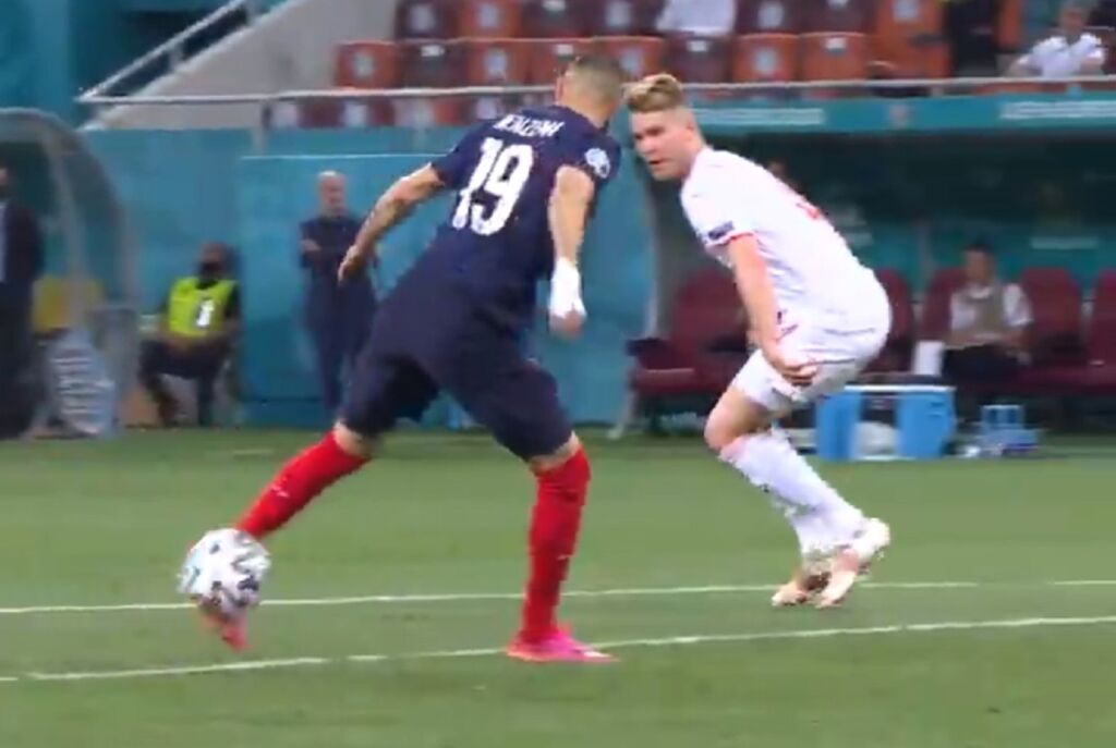 Ο Μπενζεμά έχει ξανακάνει το αλήτικο κοντρόλ όπως με Ελβετία (vid)