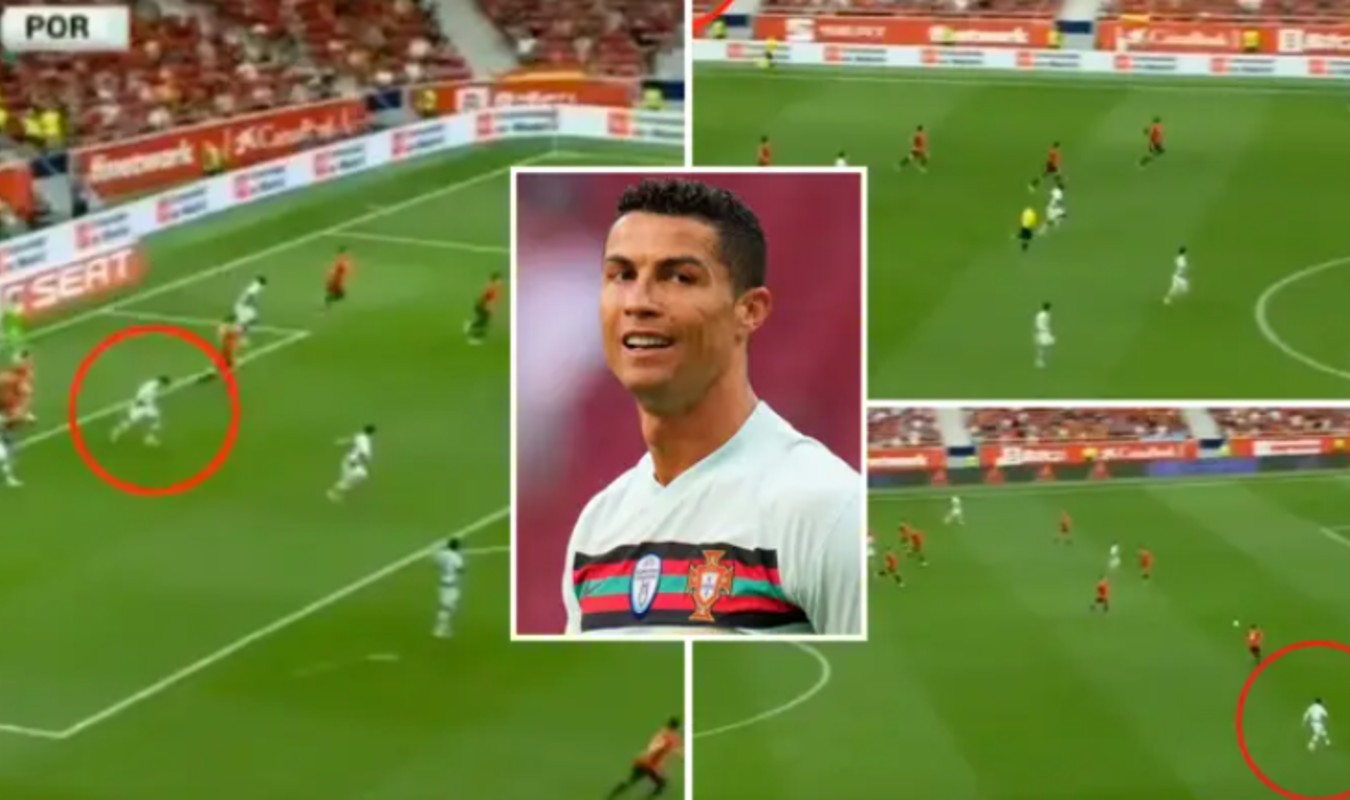 Το αδιανόητο σπριντ 10 δευτερολέπτων του Κριστιάνο (vid)