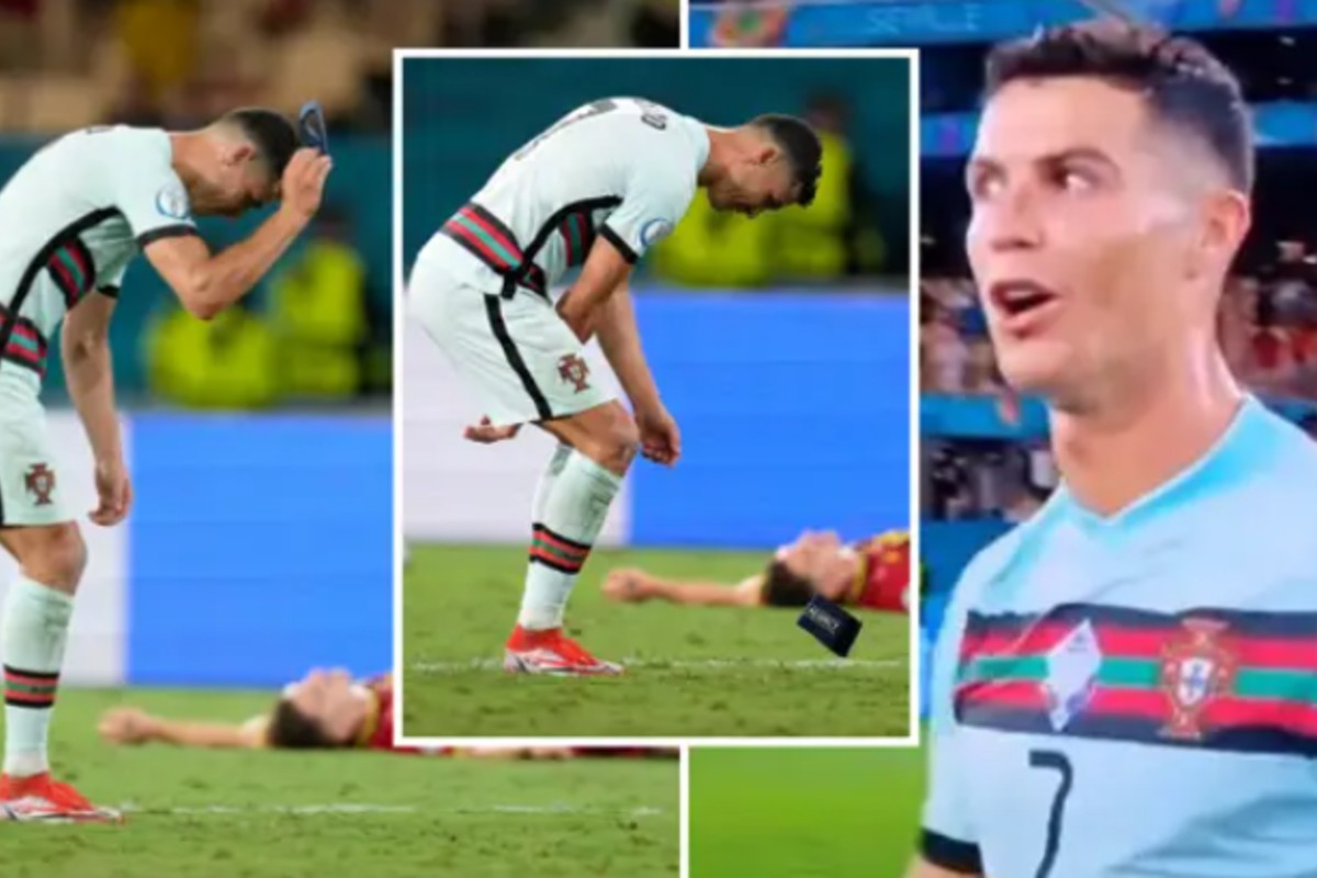 O Κριστιάνο κλότσησε το περιβραχιόνιο από τα νεύρα (vid)