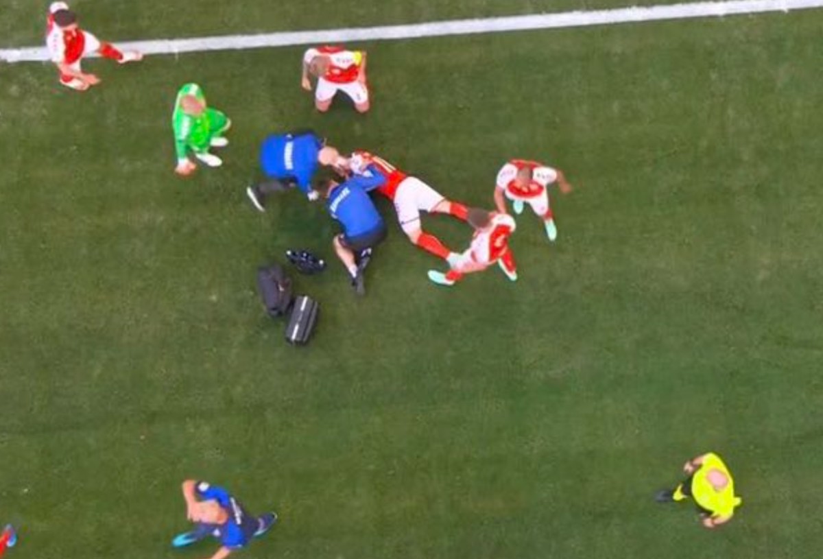 Κατέρρευσε ο Έρικσεν – Φόβοι για τη ζωή του (pic)