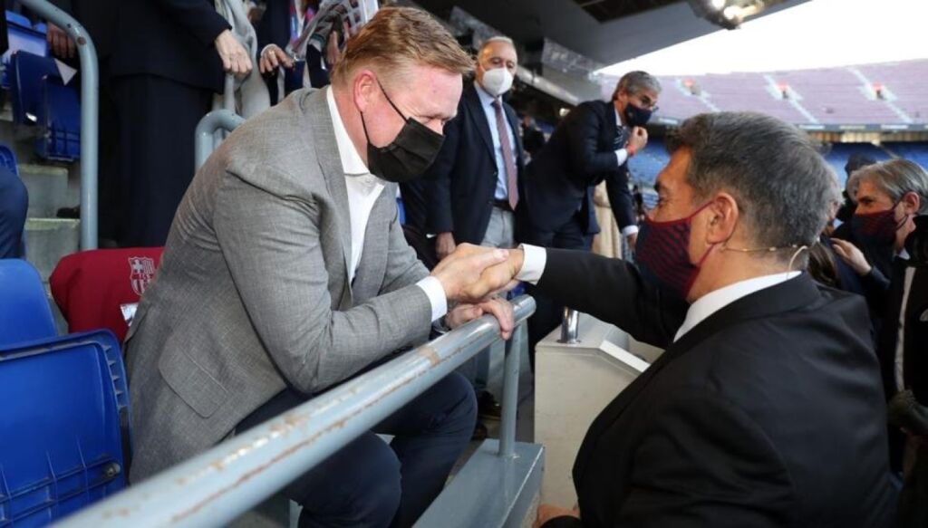 Λαπόρτα: «Ο Κούμαν είναι ο κατάλληλος προπονητής για εμάς»