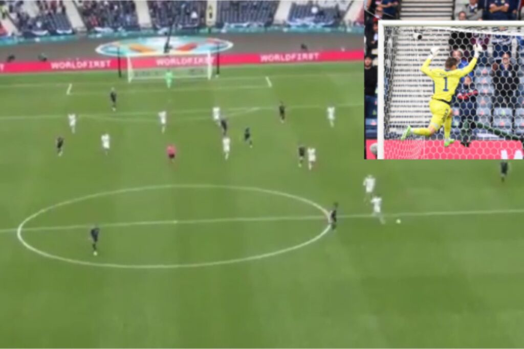 Εξωπραγματικό γκολ του Σικ – Σκόραρε από το κέντρο του γηπέδου (vid)