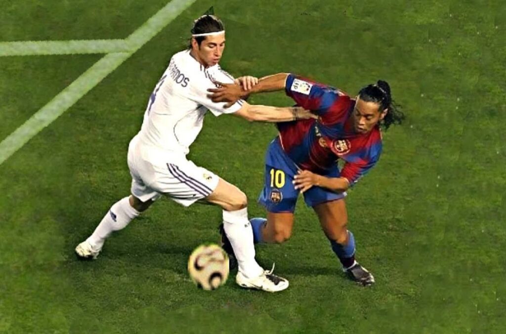 Ρεσιτάλ… τρολαρίσματος από Ροναλντίνιο και Ράμος! (pic)