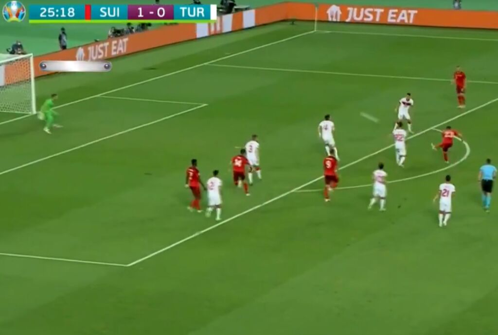 H γκολάρα του Σακίρι «σκοτώνει» τους Τούρκους (vid)