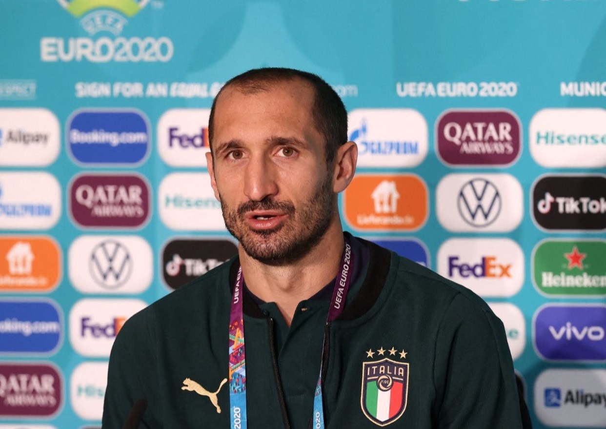 Ο Κιελίνι εδώ και καιρό περίμενε την Αγγλία στον τελικό!