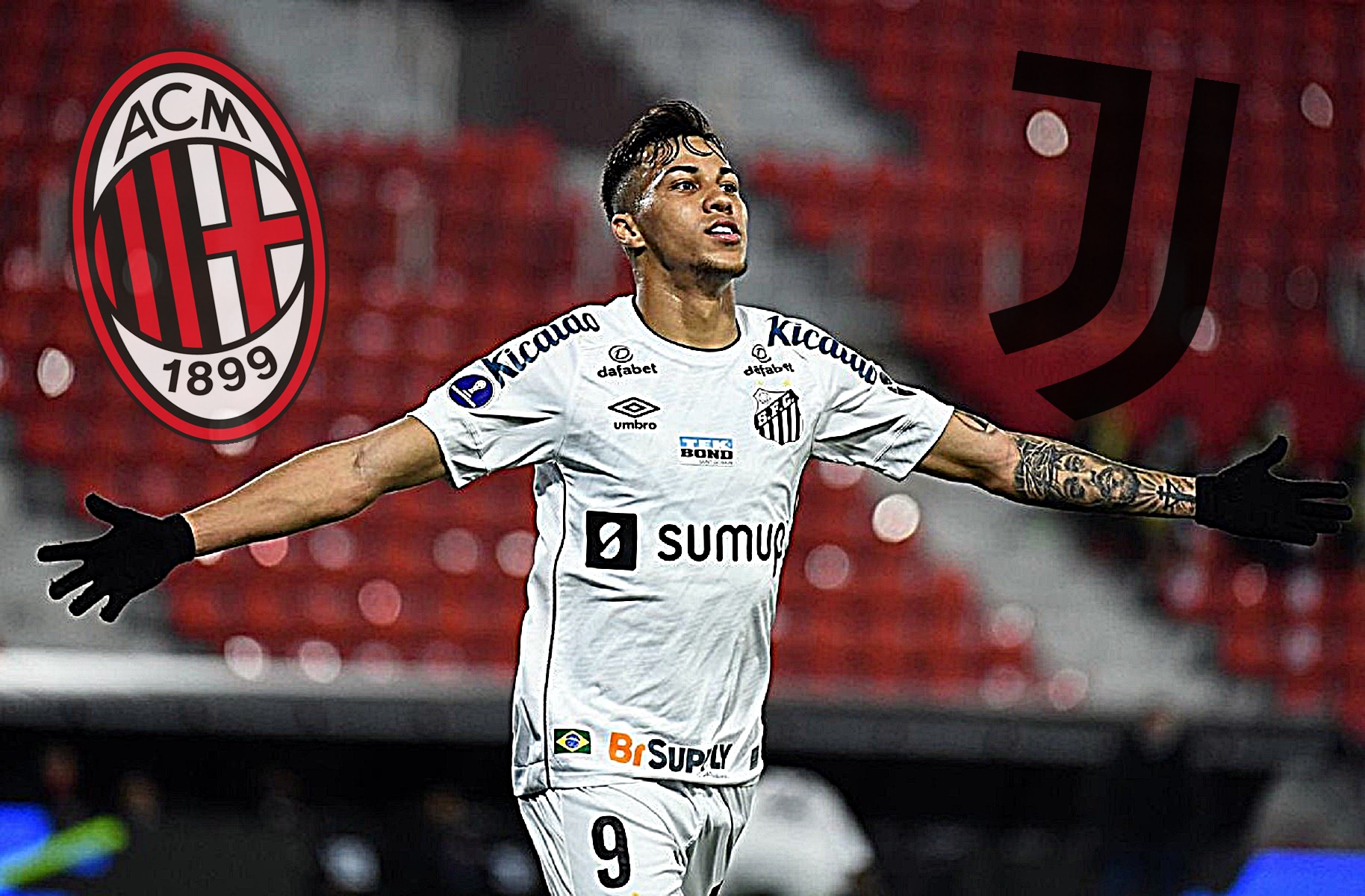 «Μάχη» Μίλαν-Γιουβέντους με έπαθλο βραζιλιάνικο… διαμάντι!