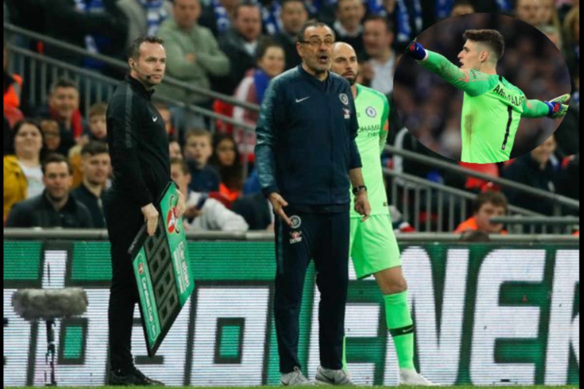 Ο Κέπα δεν υπάκουσε τον Σάρι γιατί ήθελε να κάνει καθυστερήσεις