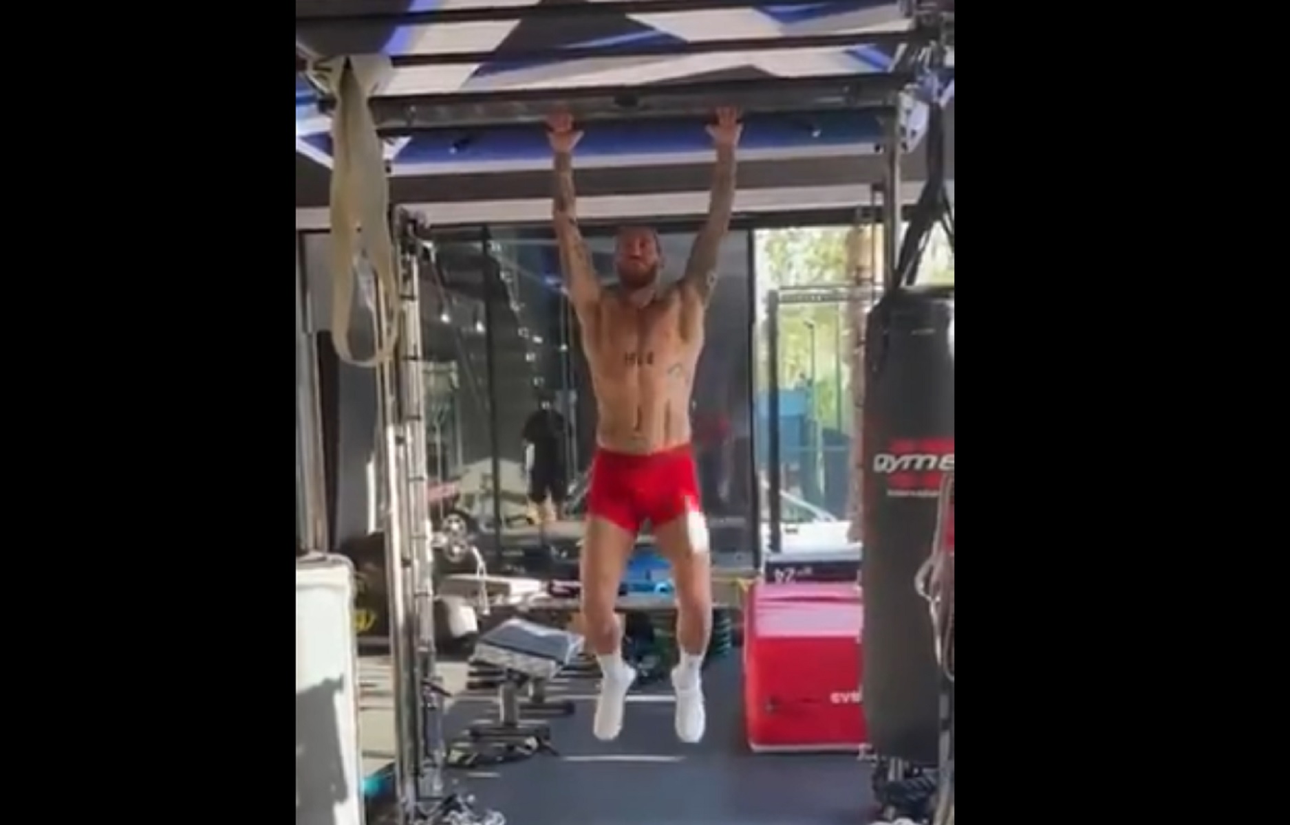 Ένα γυμναστήριο… μόνος του ο Σέρχιο Ράμος (vid)