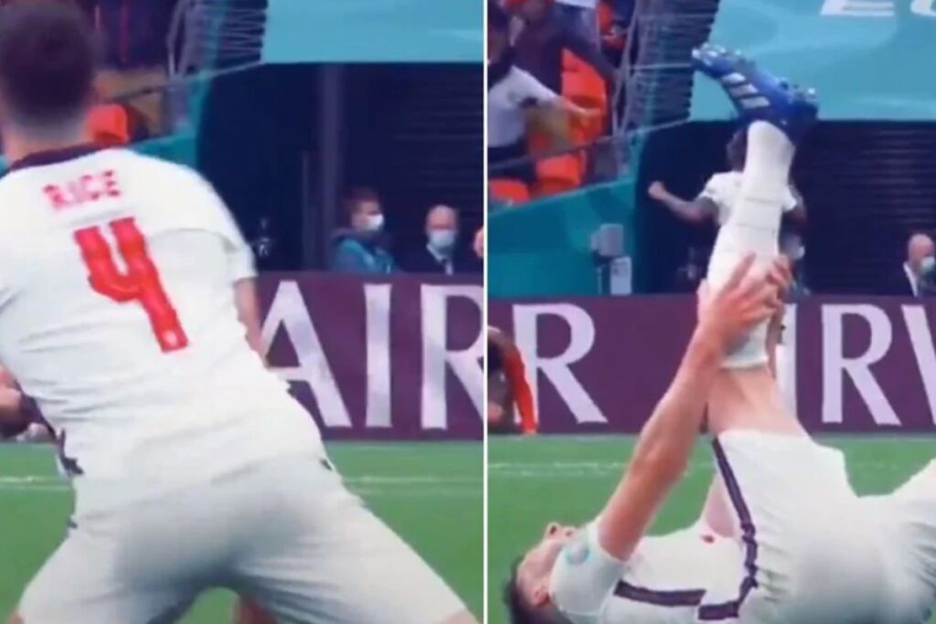 Ο Ράις ήθελε να πανηγυρίσει αλλά οι κράμπες δεν τον άφηναν (vid)