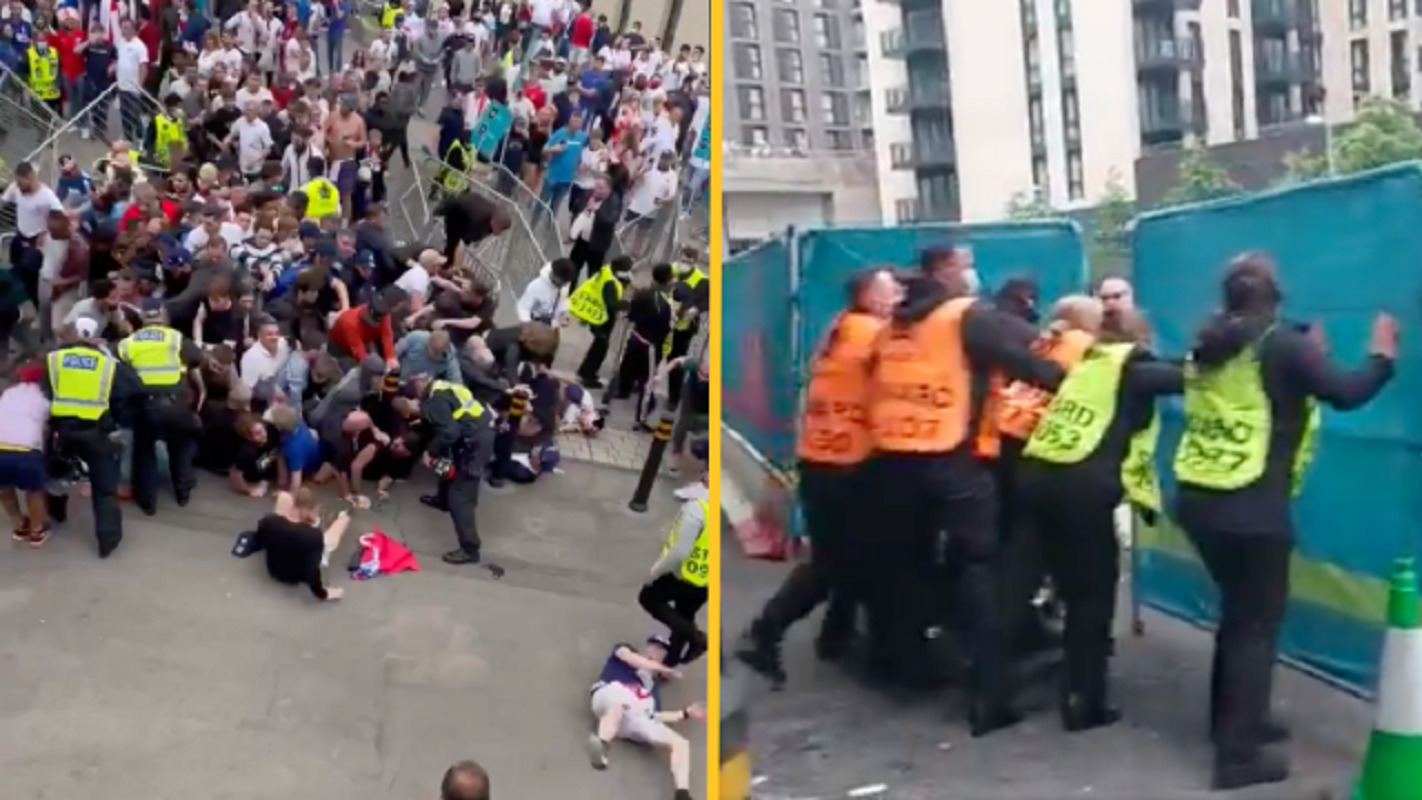 Οπαδοί εισέβαλαν με… ντου στο Γουέμπλεϊ! (vid)