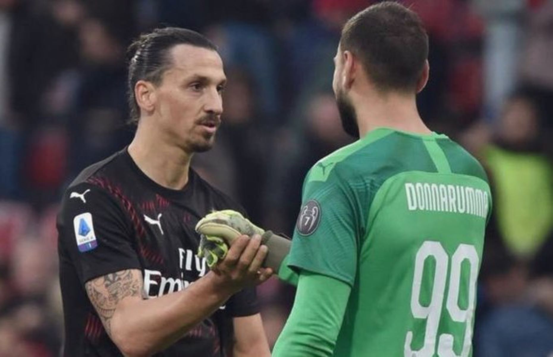 Ζλάταν σε Ντοναρούμα: «Με μένα έμαθες να παίρνεις κούπες»