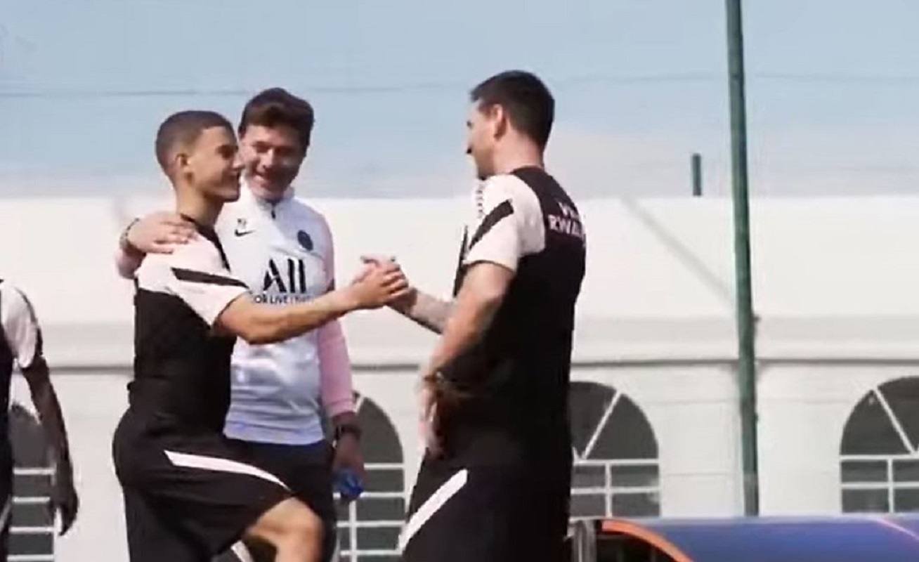 Νεαρός της Παρί είπε στον Μέσι πως «αν χρειαστεί κάτι, είναι εκεί» (vid)