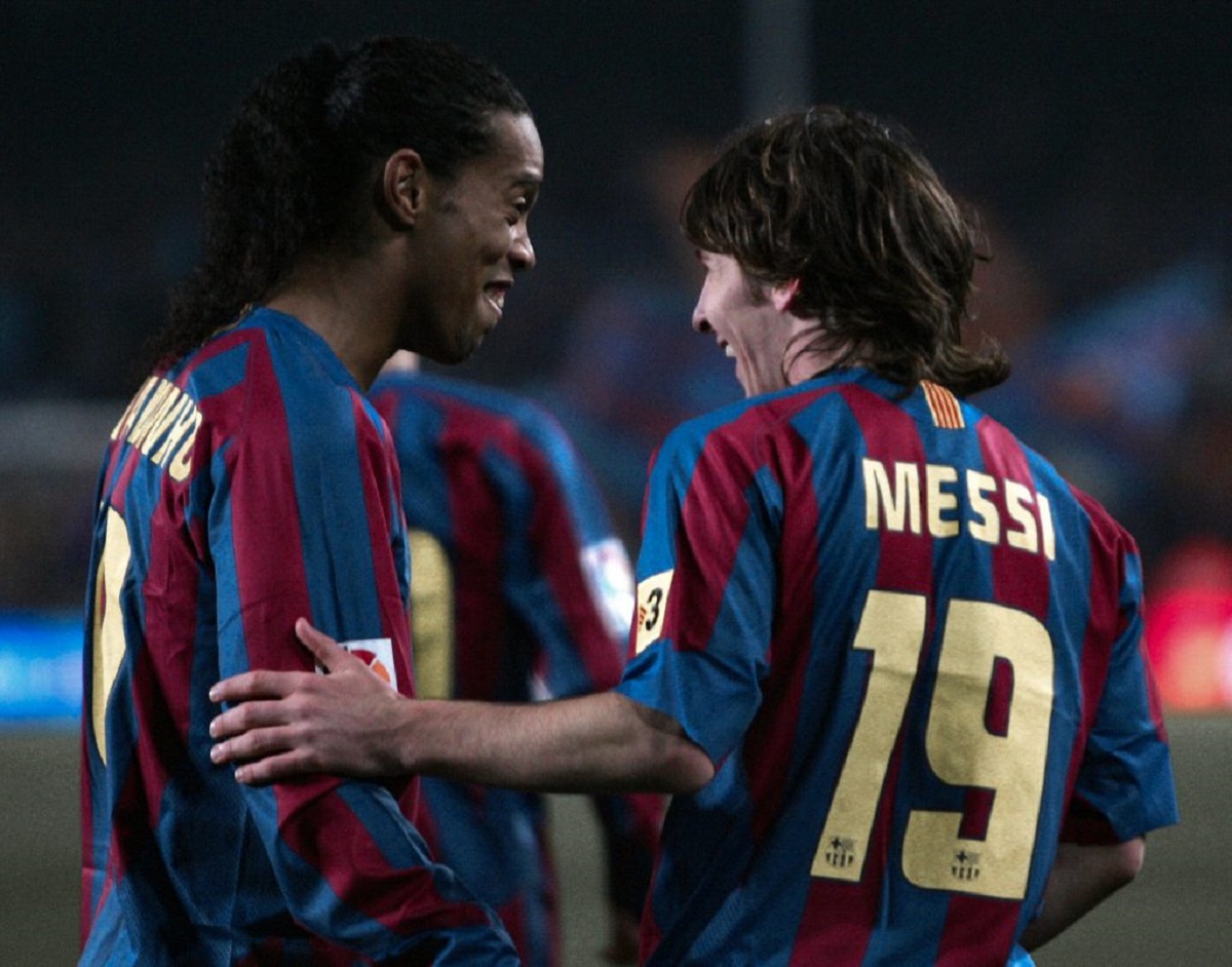 Μόνο καλά λόγια έχει ο Ροναλντίνιο για τον Μέσι! (pic)