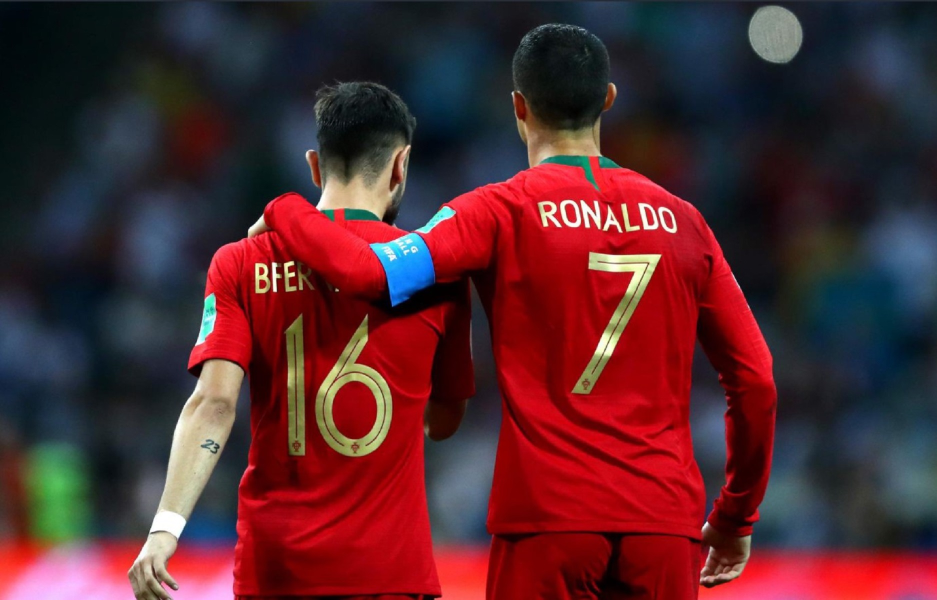 Ο… agent Μπρούνο καλωσόρισε τον Κριστιάνο! (pic)