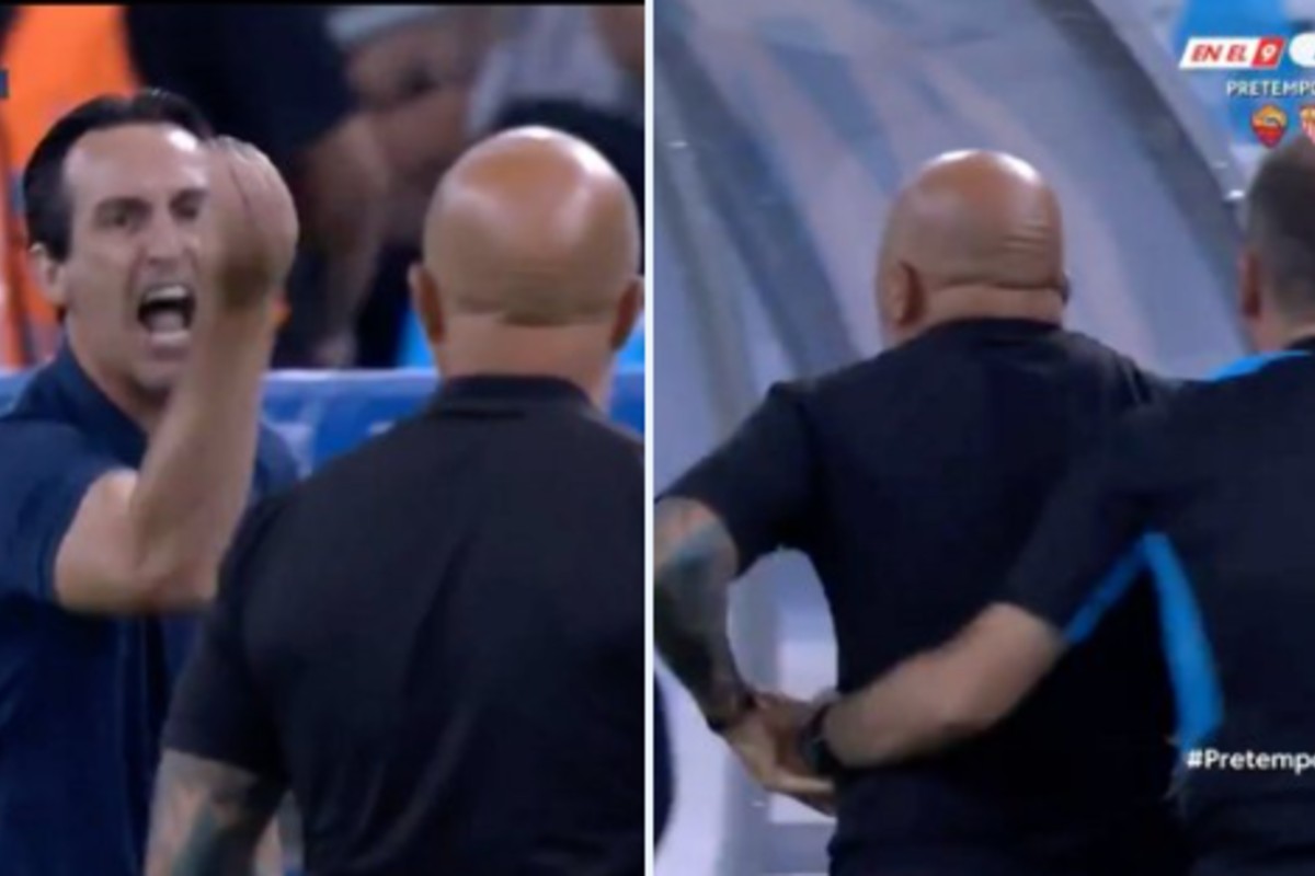 Παραλίγο να πιαστούν στα χέρια Έμερι και Σαμπάολι (vid)