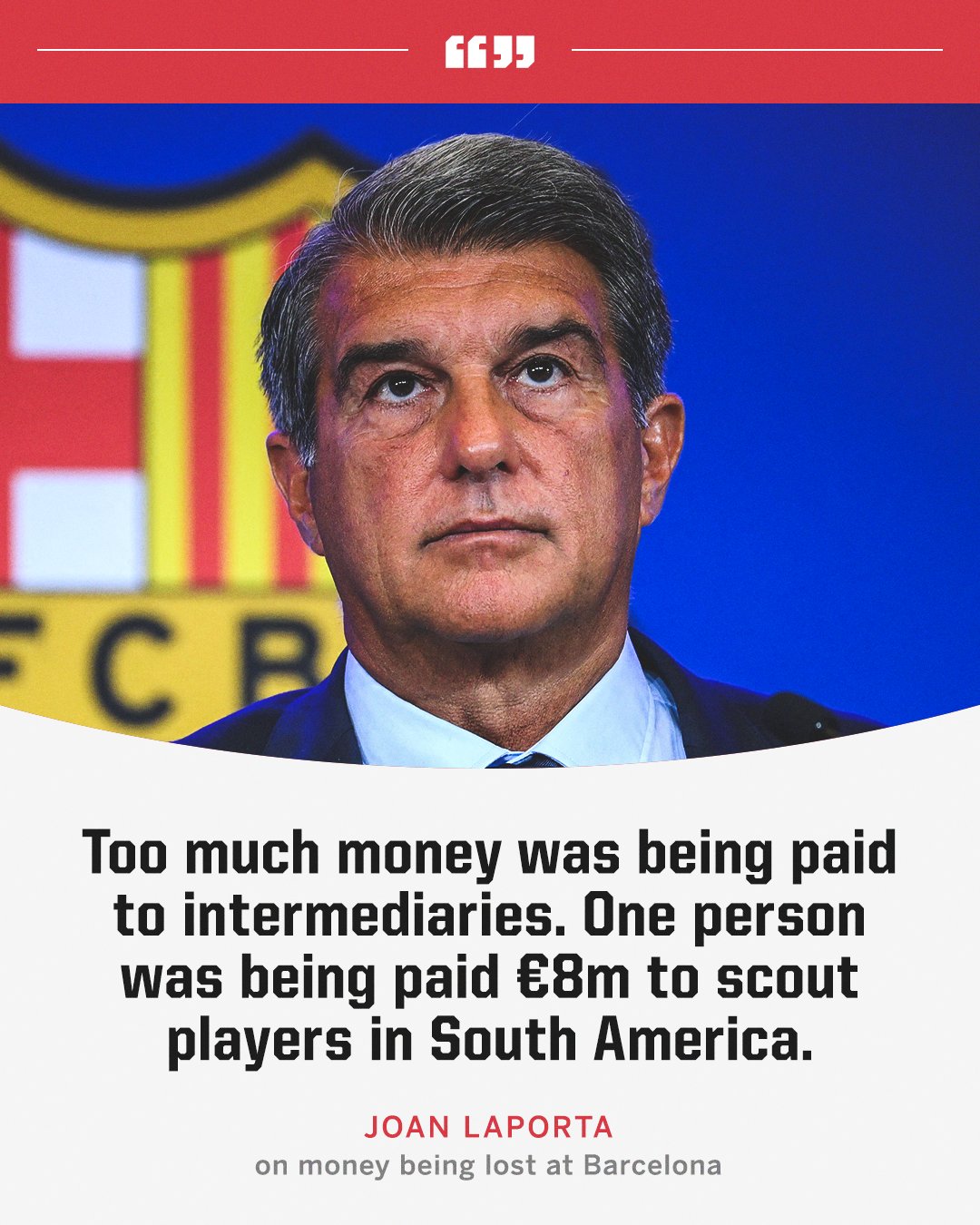 Η Μπαρτσελόνα είχε σκάουτερ που πλήρωνε με οκτώ εκατομμύρια ευρώ! 