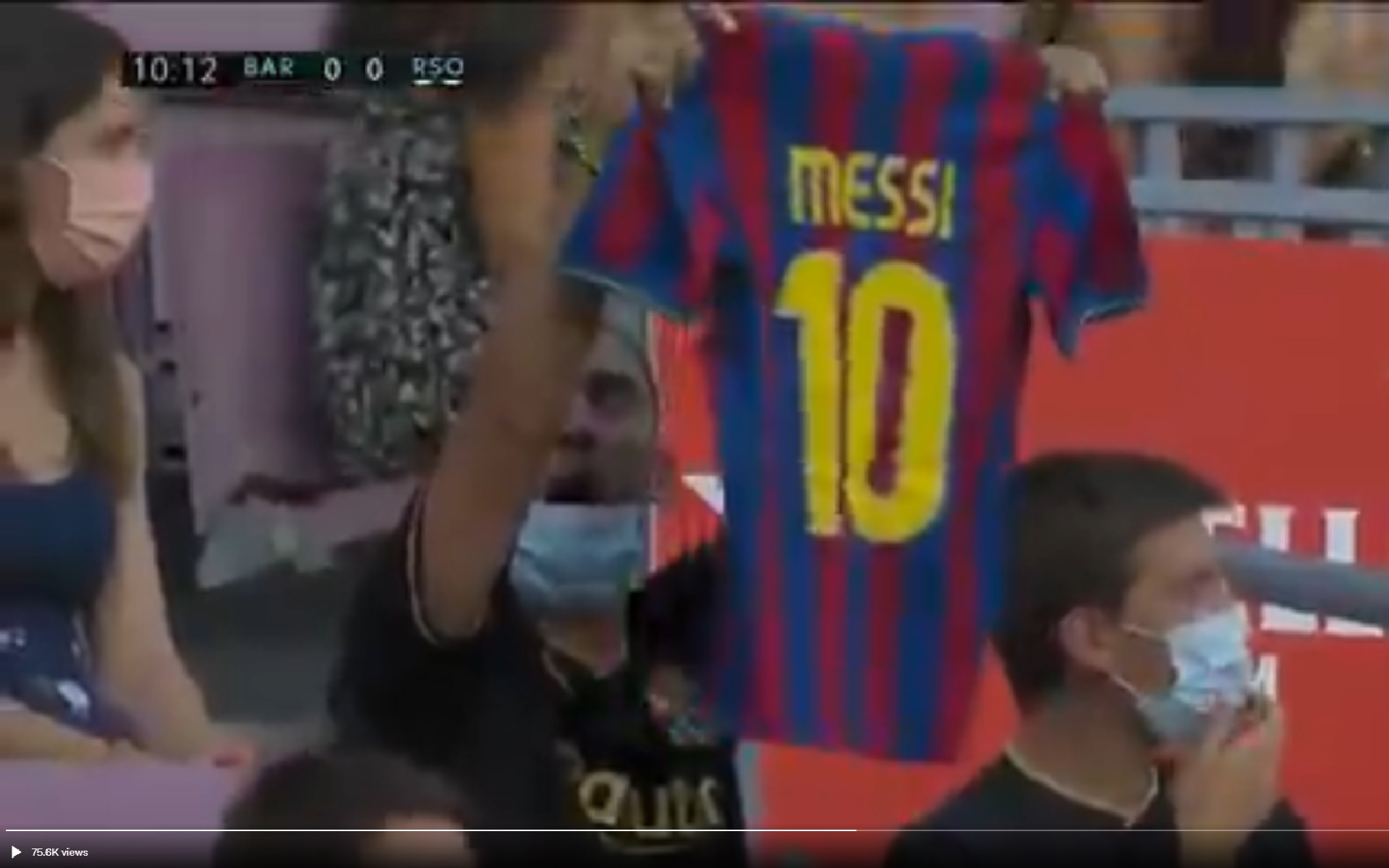 «Πάγωσε» ο χρόνος στο Καμπ Νου – «Μέσι, Μέσι» οι ιαχές (vid)