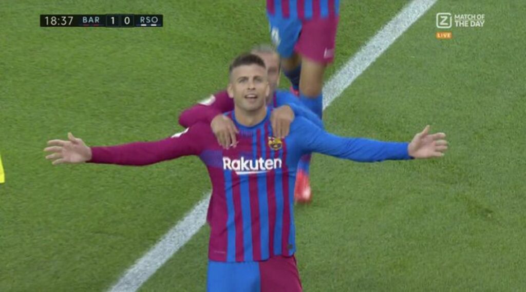 Ντεπάι ασίστ και Πικέ γκολ για το πρώτο της Μπαρτσελόνα (vid)