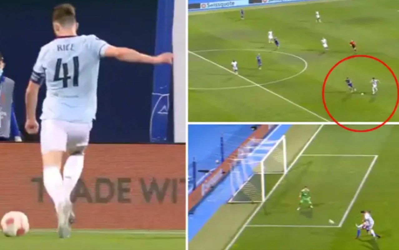 Ο Ντέκλαν Ράις διένυσε μισό γήπεδο και σκόραρε (vid)