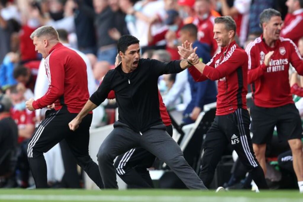 To γκολ του Σάκα έφερε το απόλυτο ξέσπασμα του Αρτέτα (vid)