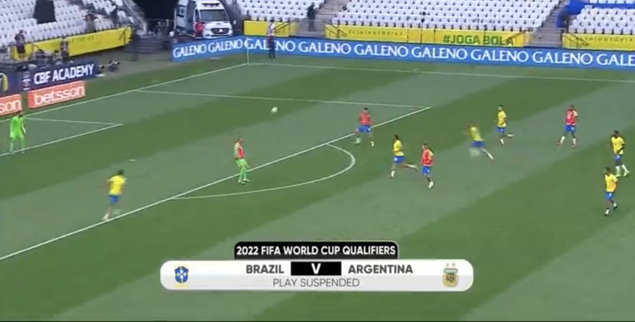 Διακοπή, αλλά…”τιμωρούνται” με προπόνηση οι παίκτες της Βραζιλίας (vid)