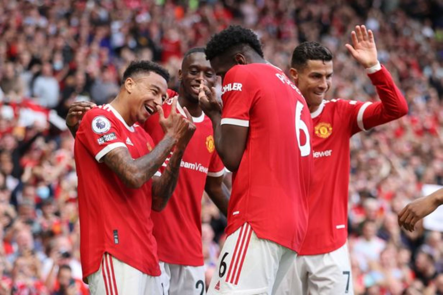 Ο Λίνγκαρντ μαθαίνει στον Κριστιάνο πως να πανηγυρίζει (pics)