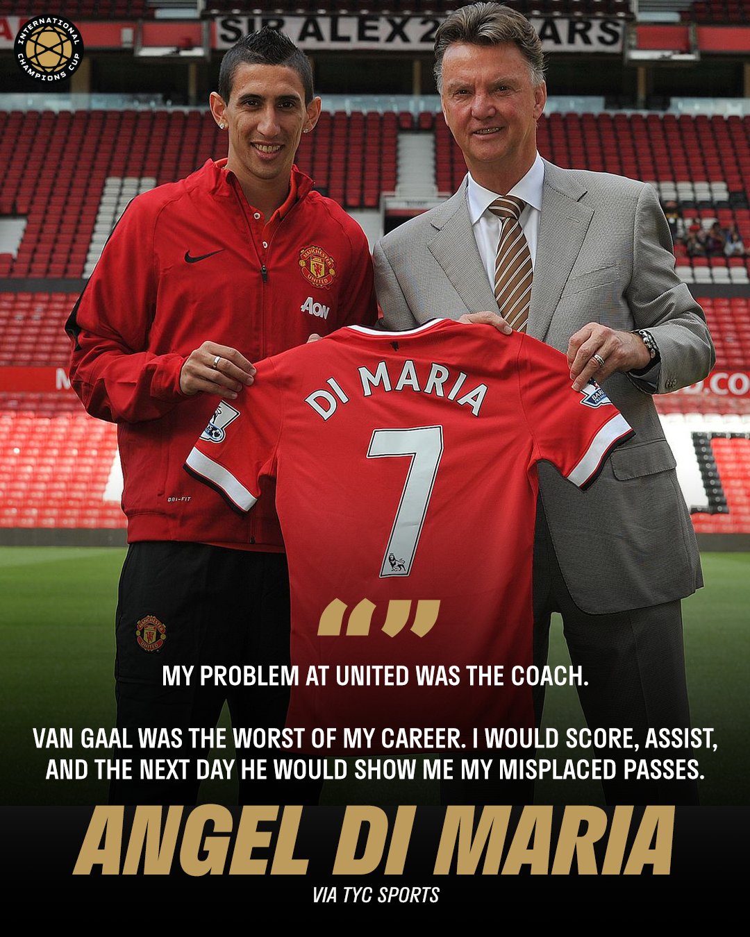 O Ντι Μαρία μάλλον δεν ξέρει από... ιστορία! 