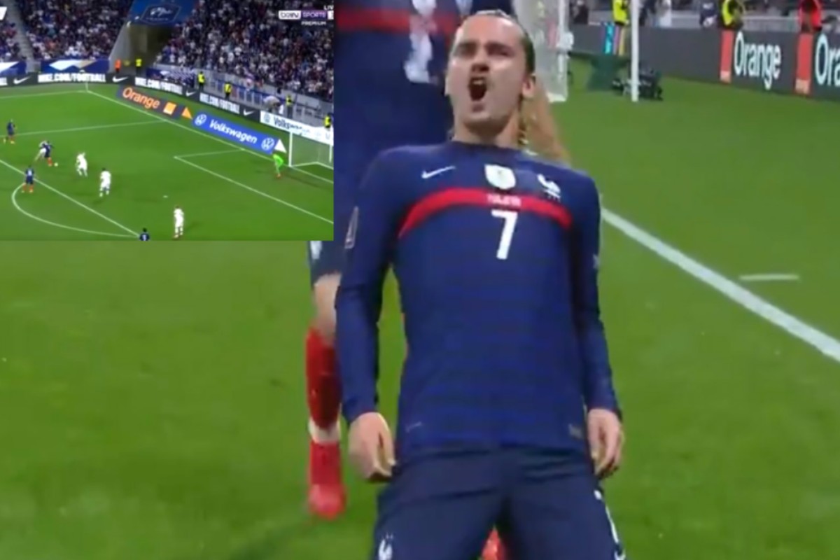 O Γκριζμάν τα «40ρησε» με το πιο γλυκό εξωτερικό (vid)