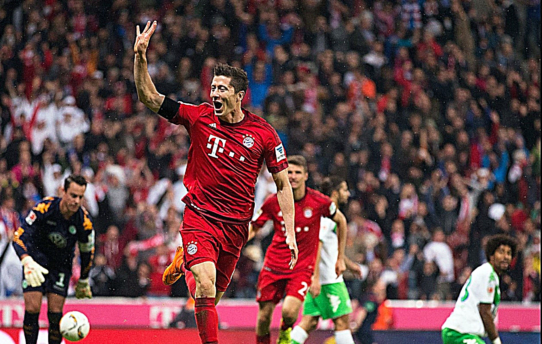 Εννιά λεπτά, πέντε γκολ, μόνο ένας Λεβαντόφσκι! (vid)