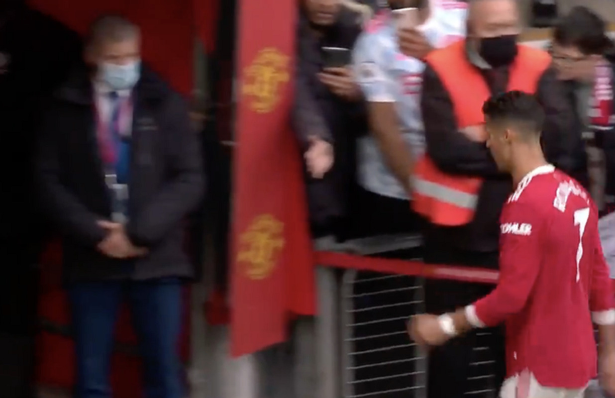 «Καρφί» για τα αποδυτήρια ο έξαλλος Κριστιάνο!