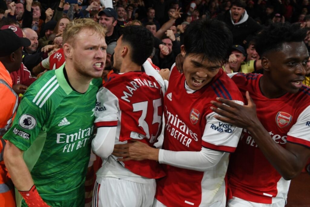 Οι έξαλλοι πανηγυρισμοί για το βαθμό δείχνει που βρίσκεται η Άρσεναλ