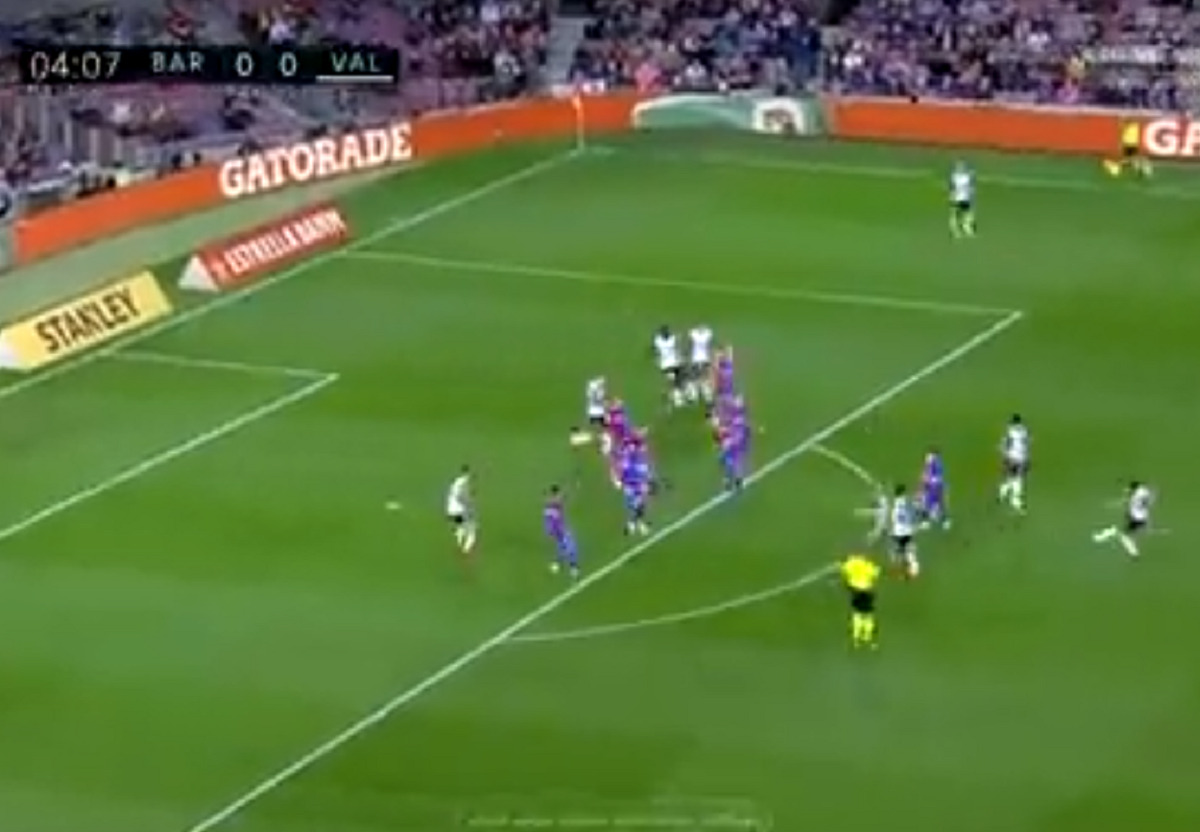 «Πάγωσε» το «Καμπ Νου» ο Γκαγιά με σουτάρα! (vid)