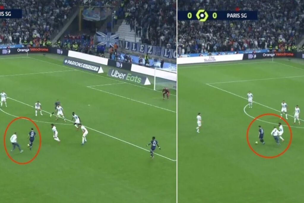 Εισβολέας πήρε στο κυνήγι τον Μέσι στο ντέρμπι με τη Μαρσέιγ (vid)