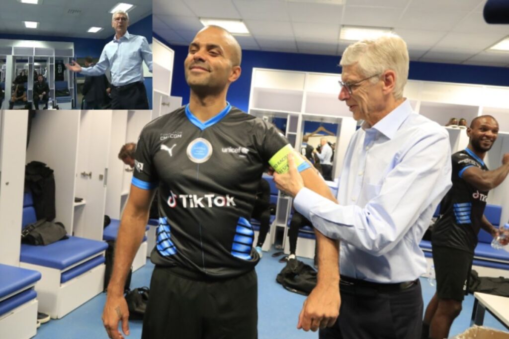 O Βενγκέρ φόρεσε ξανά κοστούμι προπονητή και έβγαλε λόγο (vid)