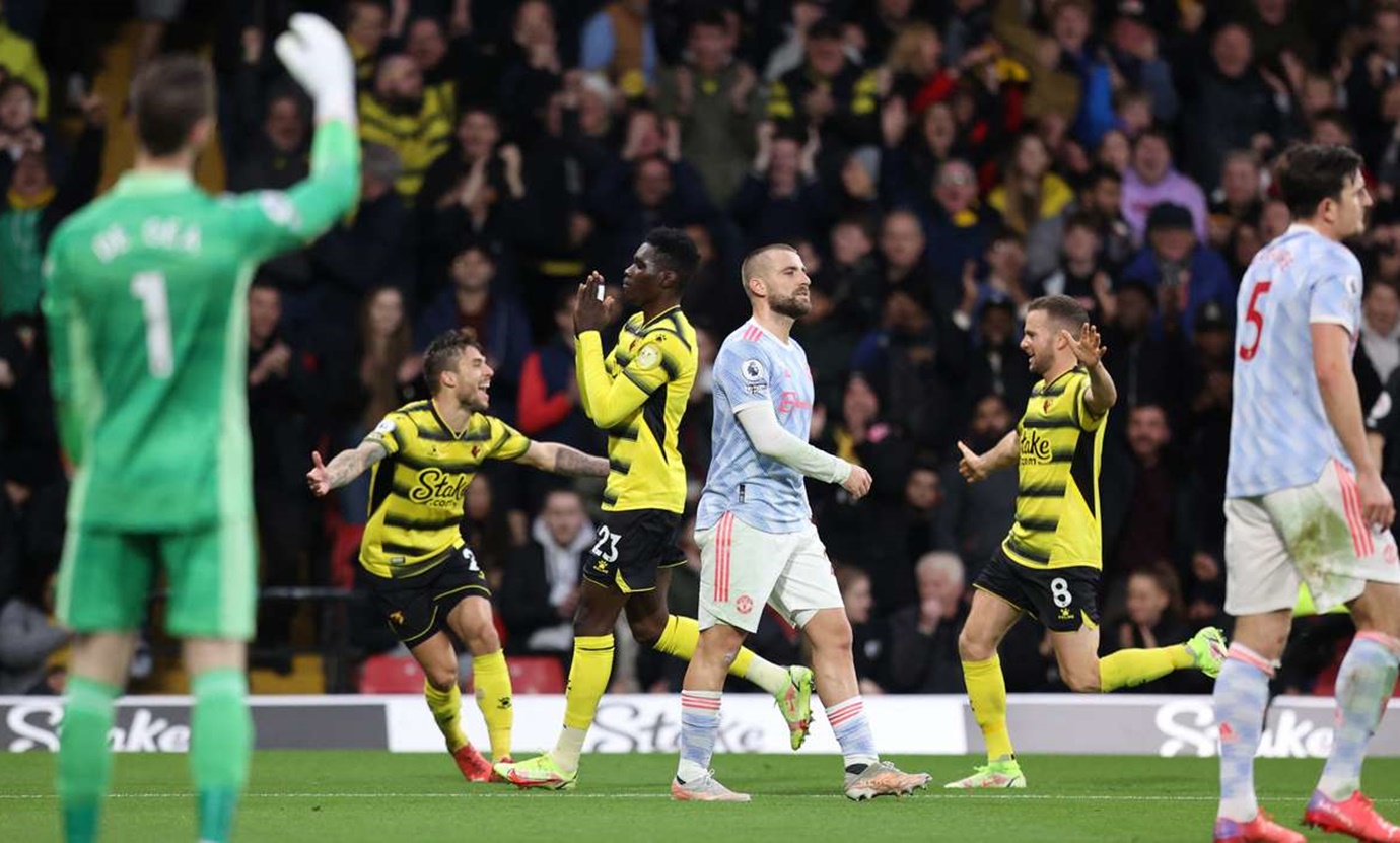 Συνεχίζεται η κατήφεια στη Γιουνάιτεντ – Τεσσάρα από τη Γουότφορντ! (vid)