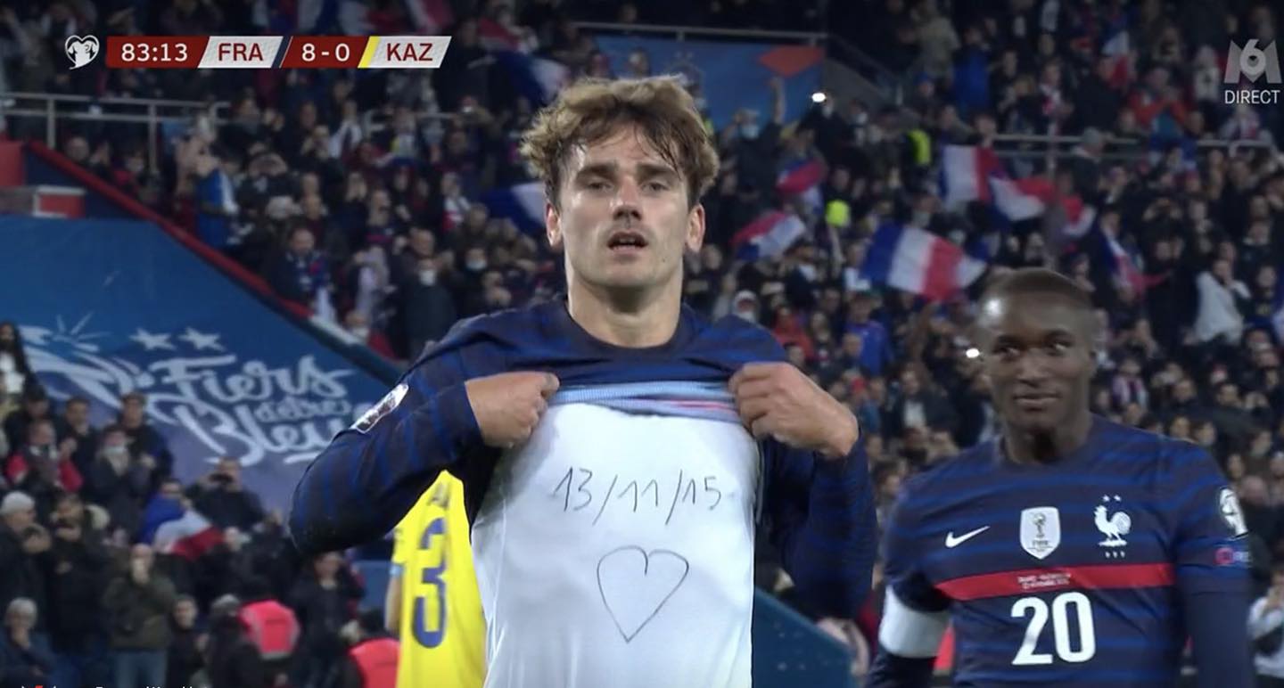 Ανατρίχιασαν οι Γάλλοι με τον πανηγυρισμό του Γκριεζμάν! (pics)