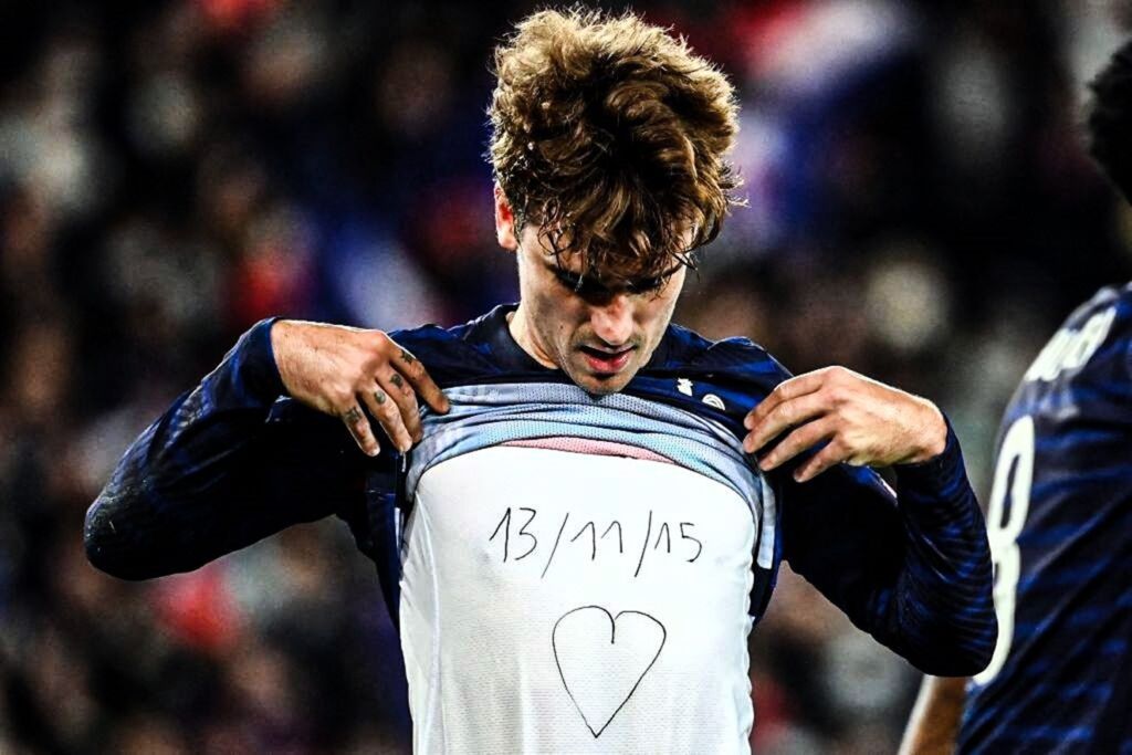 Ανατρίχιασαν οι Γάλλοι με τον πανηγυρισμό του Γκριεζμάν! (pics)